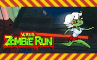 Virus Zombie Run - escape lab Screen Shot 0