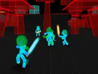 Stickman Multiplayer: Neon Warriors io Screen Shot 7