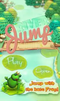 Frog River Jump - Save the frog prince Screen Shot 3