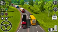 Coach Bus Driving Simulator 2021: PvP Driving Game Screen Shot 5