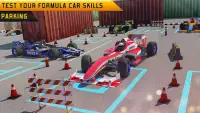 Formula Racing Car Parking Free Game Screen Shot 0