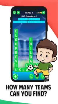 Football Team Names - Guess Soccer Logos Quiz Screen Shot 2