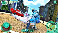 Grand City Flying Hero - Robot Rescue Games 2021 Screen Shot 0