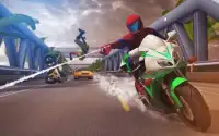 Spider Moto Hero 3D Screen Shot 0