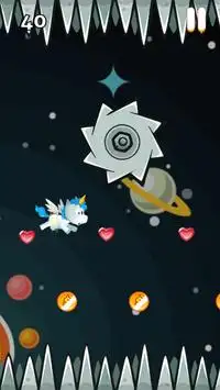 Unicorn Dash : Galaxy Adventure Screen Shot 7