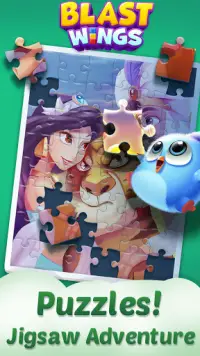 Blast Wings: Cube & Jigsaw Puzzle Screen Shot 4