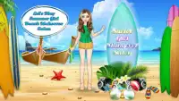 Surfer Girl Makeover Salon Screen Shot 0