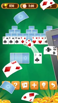 TriPeaks Solitaire - Free Card Game Screen Shot 0