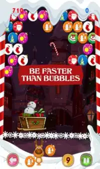 क्रिसमस खेल: बुलबुला बच्चों Screen Shot 3