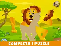 Giochi per bambini: Puzzle e Colori della Savana Screen Shot 10