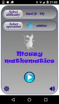 Mathy mouse (быстро считать) Screen Shot 0