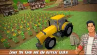Tractor Farming Sim Offroad Challenge Screen Shot 0