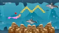 Shark Dash Mermaid Screen Shot 0