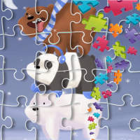 Jigsaw Puzzle Cute Bare Bear Game