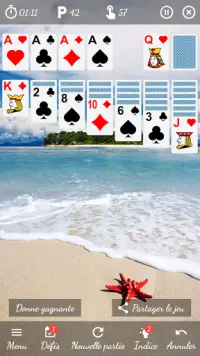 Solitaire Français Classique Screen Shot 4