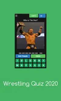 Wrestling Quiz- 2020 Screen Shot 2