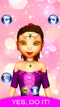 Princess Fairy Hair Salon Game Screen Shot 3