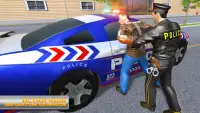 سيارة شرطة الجريمة مطاردة: العاب الشرطة 2018 Screen Shot 17