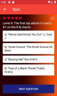 R&B and Hip Hop Quiz Game Screen Shot 5