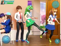 School Love Life: Anime Games Screen Shot 12