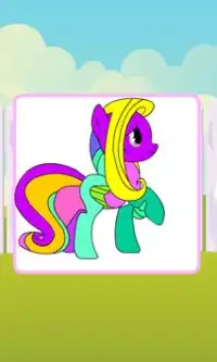 Giochi da colorare Pony Screen Shot 1