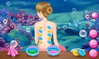 Girls permainan Mermaid spa Screen Shot 3
