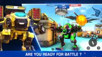 Robot Action Strike: disconnesso giochi di guerra Screen Shot 3