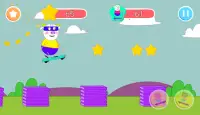 cow skater: scating game for kid Screen Shot 3