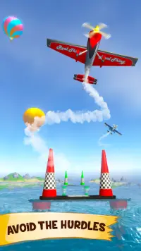 นักบินเครื่องบินจำลองการบินเกมเจ็ท 3 มิติ Screen Shot 3