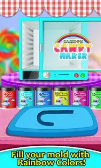 DIY Rainbow Candy Sweets Shop Screen Shot 3