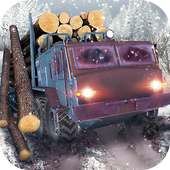 6x6 Timber Trucks Simulator: Winterprotokollierung