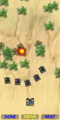 Aggredior tank game Battle for palms and desert Screen Shot 3