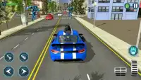 Автомобиль робот преобразование Игра Screen Shot 5