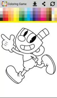 Cuphaed Coloring Book Screen Shot 1