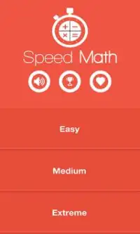 Speed Math Screen Shot 0