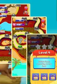 Fruit Bear - Match Pool Screen Shot 1