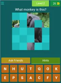 Guess the Monkey - 2021 Quizz Screen Shot 9