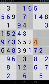 Sudoku by Chusoft Screen Shot 7