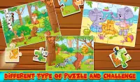 Tierpuzzle - Für Kinder lernen Screen Shot 2