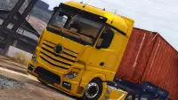 Truck Game - Euro Truck Driver Plus Cargo Screen Shot 1