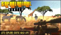 Tierjagd in Safaripark 2020: Gewehr Krieg Spiele Screen Shot 2