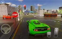 City Car Driver Academy Sim 3D Screen Shot 2