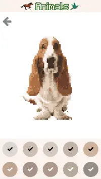 Animali Colore per numero - Animali pixel art Screen Shot 9