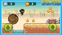 Ninja Desert Adventures Screen Shot 0