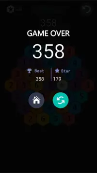 Make Star - Hex puzzle game Screen Shot 5