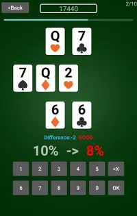 Holdem Training Screen Shot 3