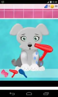 cleaning dog games Screen Shot 2