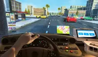 City Bus Simulator : Coach Driving Games Screen Shot 5