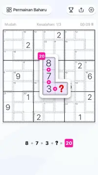Killer Sudoku Teka-teki Sudoku Screen Shot 2