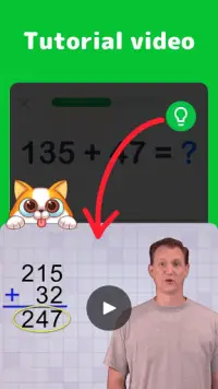 Permainan Matematik - Belajar Menambah & Menolak Screen Shot 3